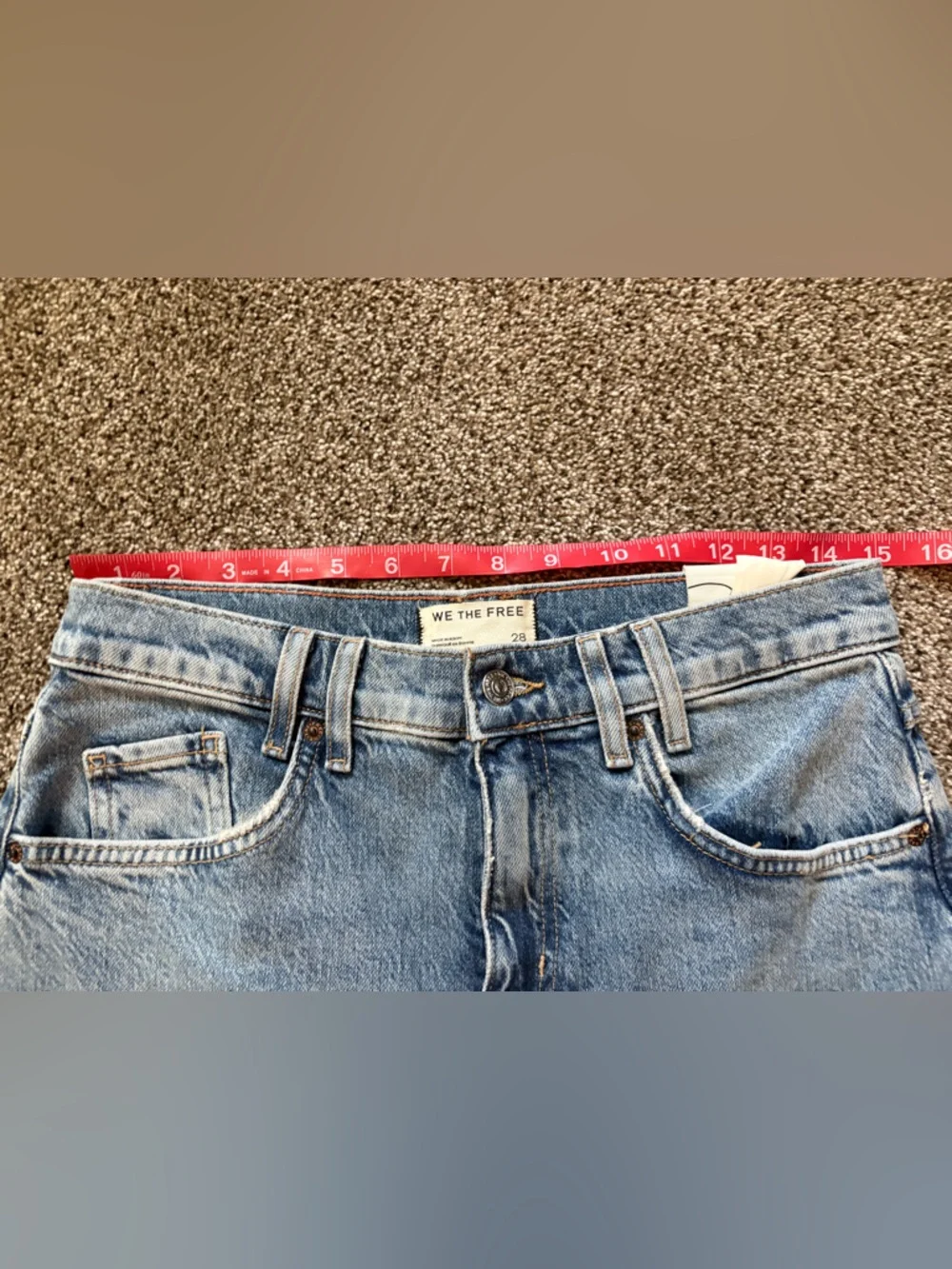 We The Free Light Risk Taker Mid-Rise Jeans - Picture 4 of 6